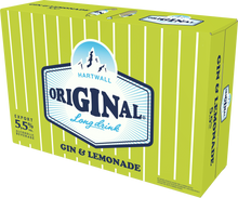 Hartwall Original Gin Long Drink Lemonade 5.5% 24 × 0.33 L