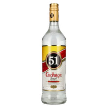 Cachaça 51 Brazil Sugar Cane Spirit 38% Vol. 1 L