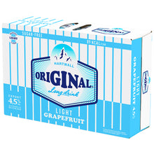 Hartwall Original Gin Long Drink Light Grapefruit 4.5% 24 × 0.33 L