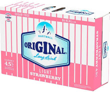 Hartwall Original Gin Long Drink Light Fresa 4.5% 24 × 0.33 L
