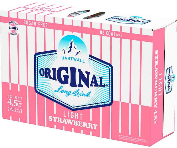 24x HARTWALL Original LIMITED Summer Mandarin Gin Long Drink 5.5% - 0.33l