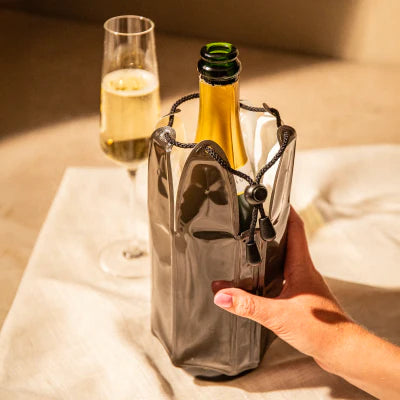 De Vacu Vin Champagne Cooler Sleeve Black