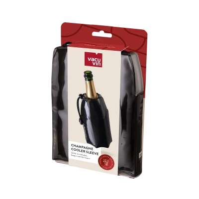 De Vacu Vin Champagne Cooler Sleeve Black