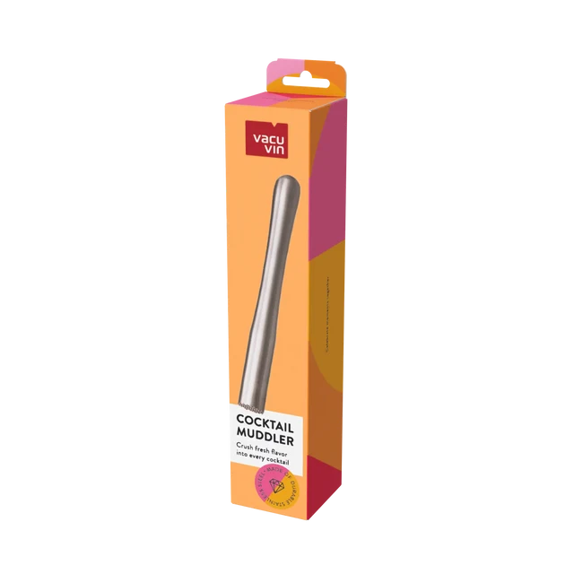 The Vacu Vin Cocktail Muddler Stainless Steel