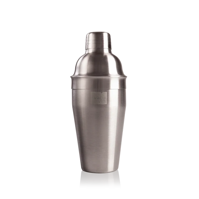 De Vacu Vin cocktailshaker van roestvrij staal