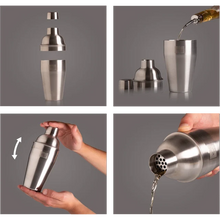 De Vacu Vin cocktailshaker van roestvrij staal