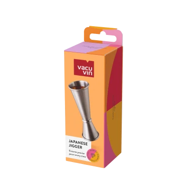Der Vacu Vin Japanese Jigger 60/30 ml aus Edelstahl