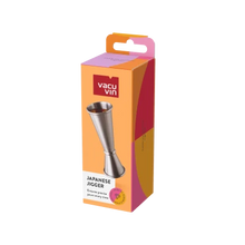 Der Vacu Vin Japanese Jigger 60/30 ml aus Edelstahl
