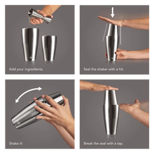 The Vacu Vin Tin on Tin Boston Cocktail Shaker