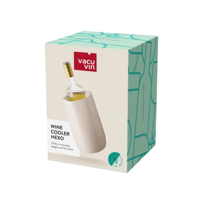 O Refrigerador de Vinho Vacu Vin HEXO Sand