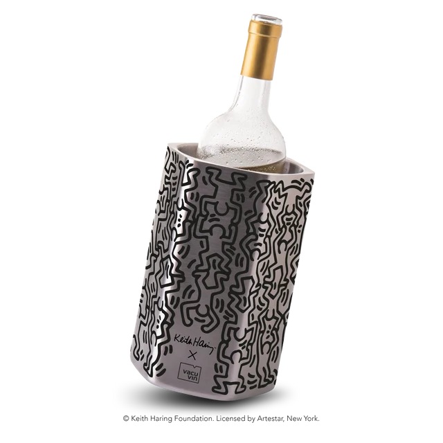 O refrigerador de vinho Vacu Vin HIVE x Keith Haring