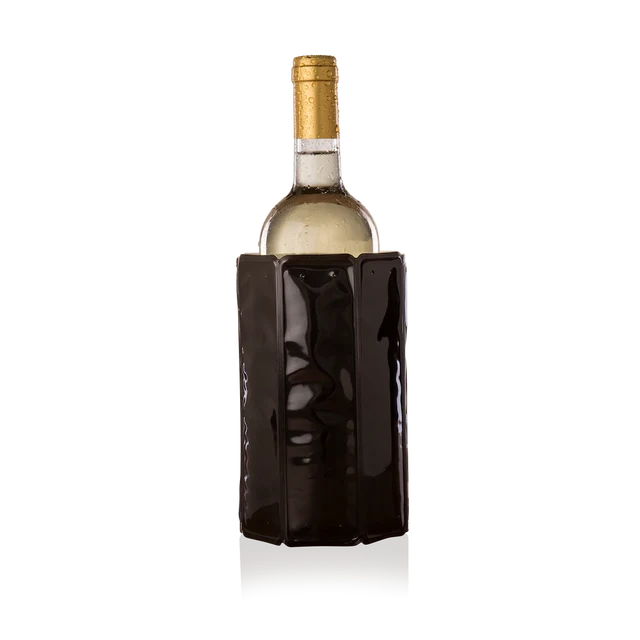 Охлаждающий чехол для вина Vacu Vin Black | DRINKERO