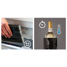 Die Vacu Vin Weinkühlmanschette Schwarz
