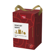 The Vacu Vin Wine Set Serve