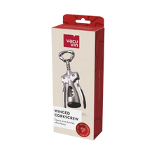 Vacu Vin Winged Corkscrew Silver