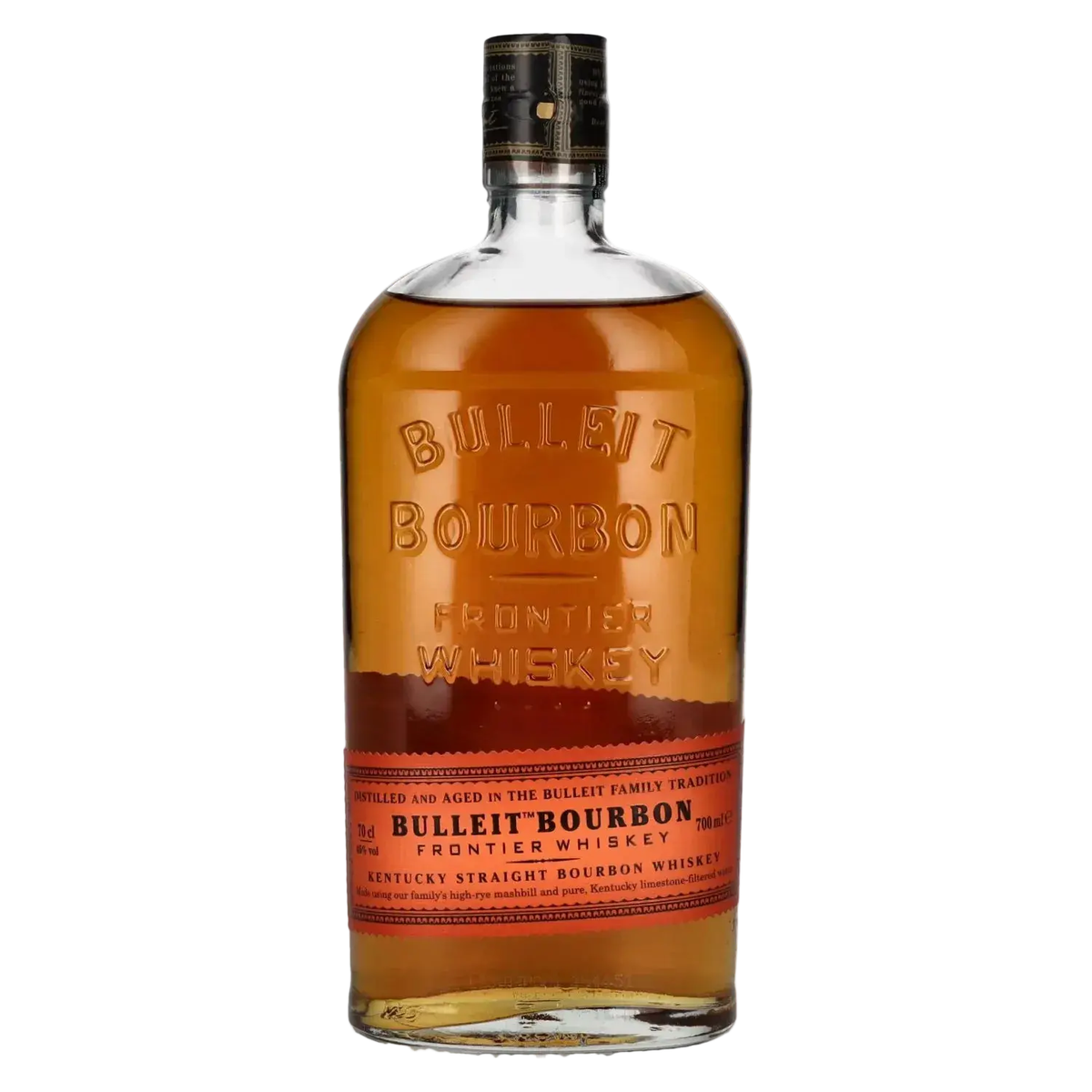 Bulleit Bourbon Frontier Whiskey 45% Vol. 0.7 | DRINKERO