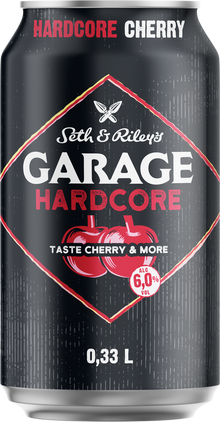 24x GARAGE Hardcore Cherry Long Drink 6.0% - 0.33l