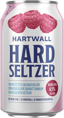 24x HARTWALL Hard Seltzer Raspberry 4.5% - 0.33l