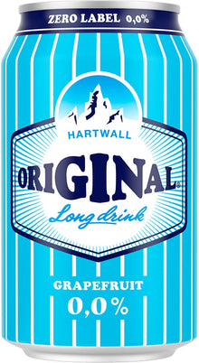 24x HARTWALL Original Long Drink Zero 0% - 0.33l