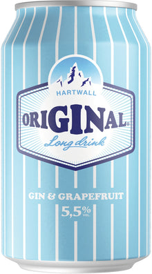 24x HARTWALL Original Gin Long Drink 5.5% - 0.33l