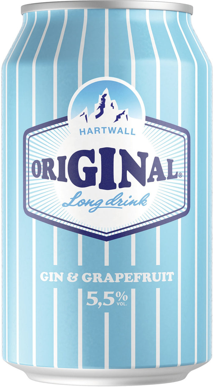 24x HARTWALL Original Gin Long Drink 5.5% - 0.33l