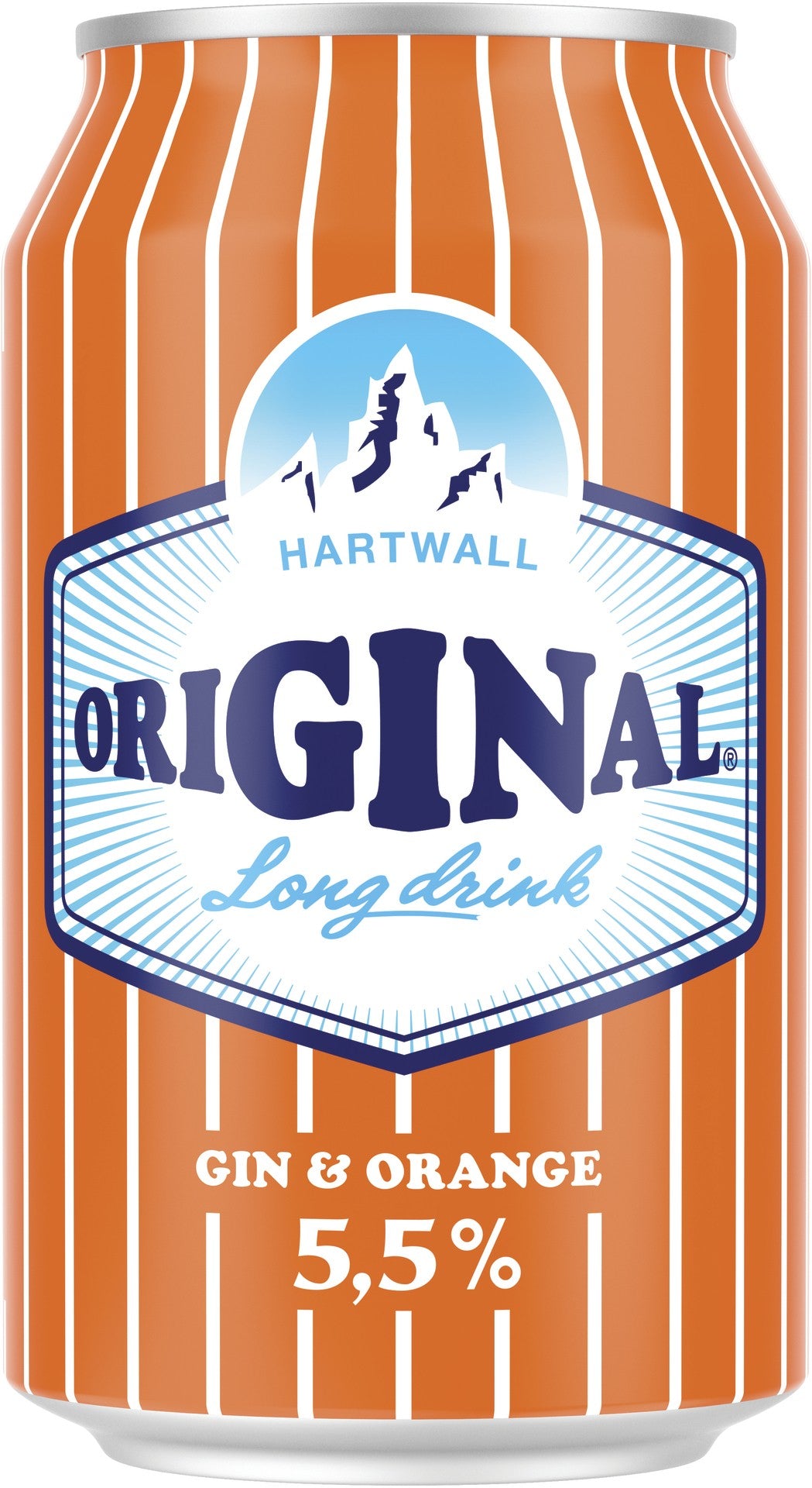24x HARTWALL Original Orange Long Drink 5.5% - 0.33l