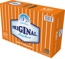 24x HARTWALL Original Orange Long Drink 5.5% - 0.33l