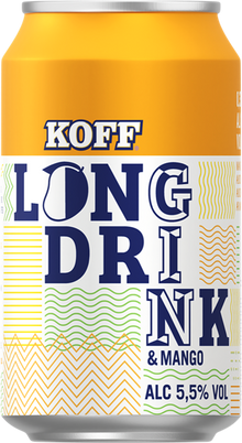 24x KOFF Mango Long Drink 5.5% - 0.33l