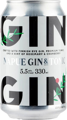 24x KYRÖ NAPUE GIN & Tonic Long Drink 5.5% - 0.33l