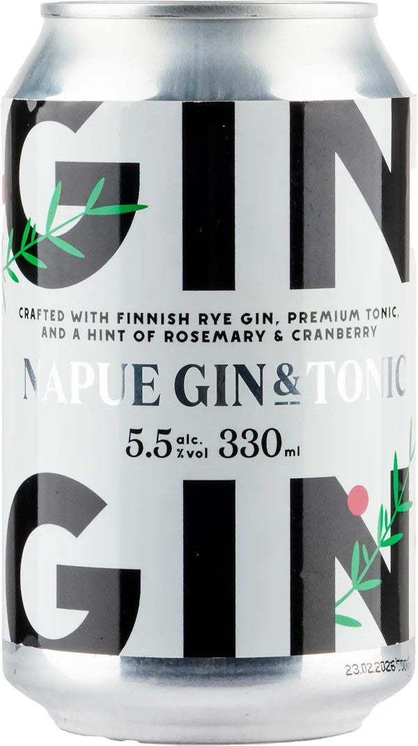 24x KYRÖ NAPUE GIN & Tonic Long Drink 5.5% - 0.33l