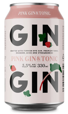 24x KYRÖ Pink Gin & Tonic Long Drink 5.5% - 0.33l