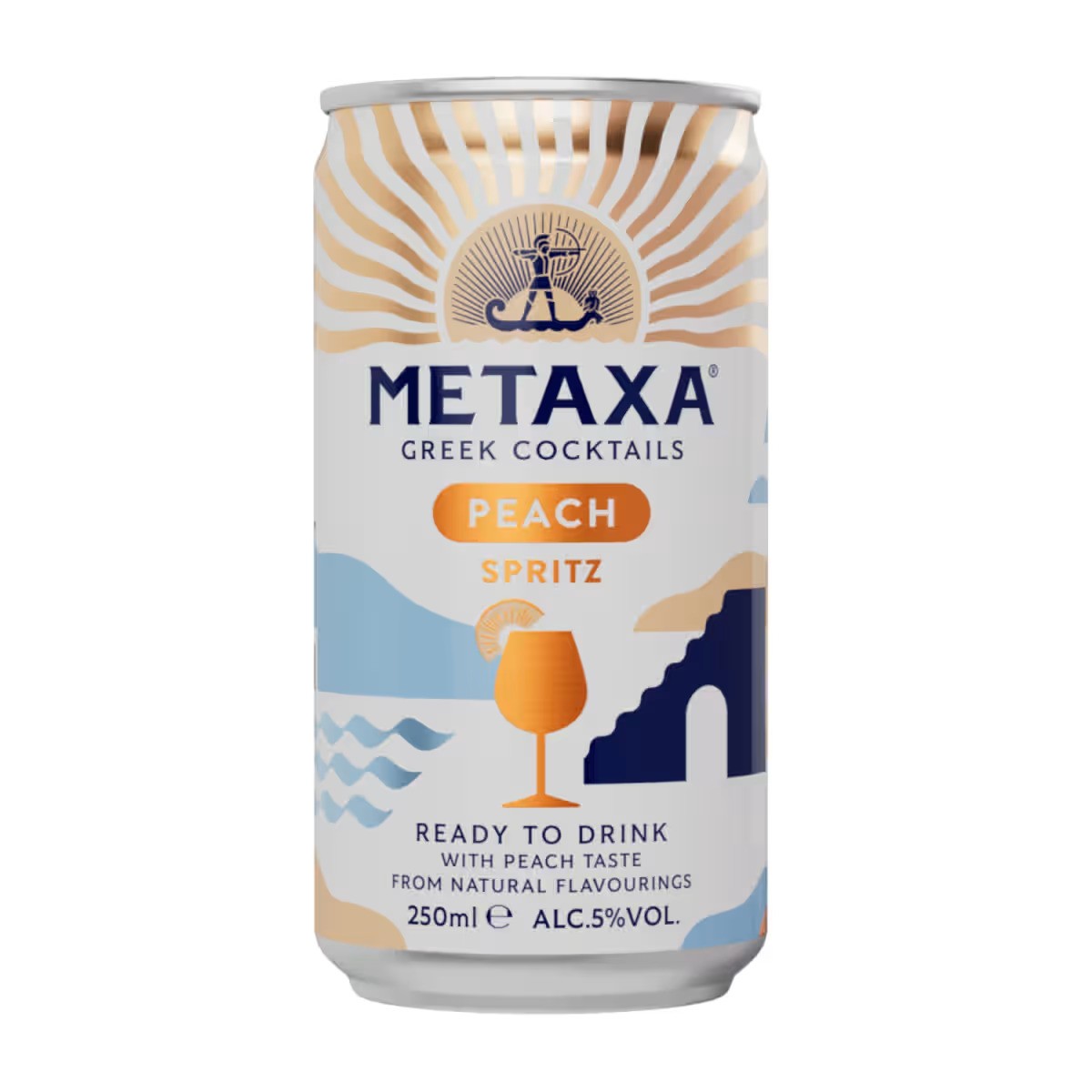 24x METAXA Peach Spritz 5.0% - 0.25l
