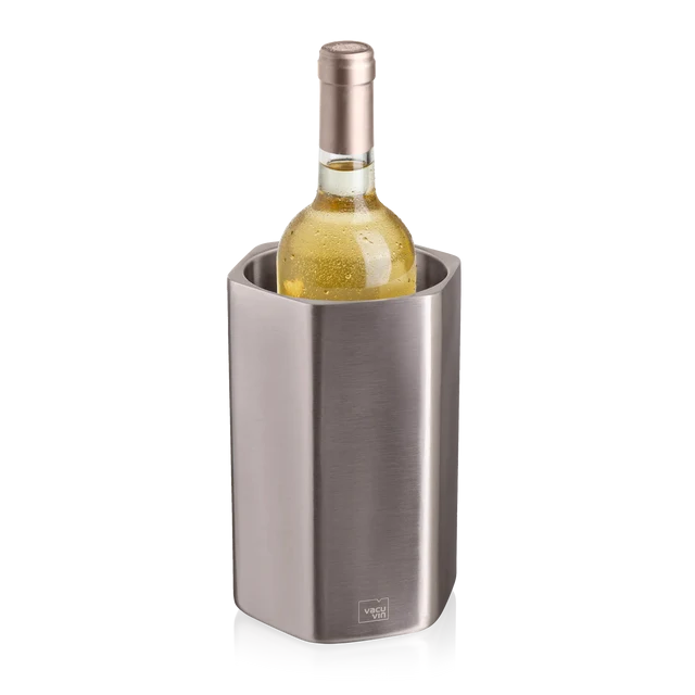 The Vacu Vin Wine Cooler HIVE Stainless Steel